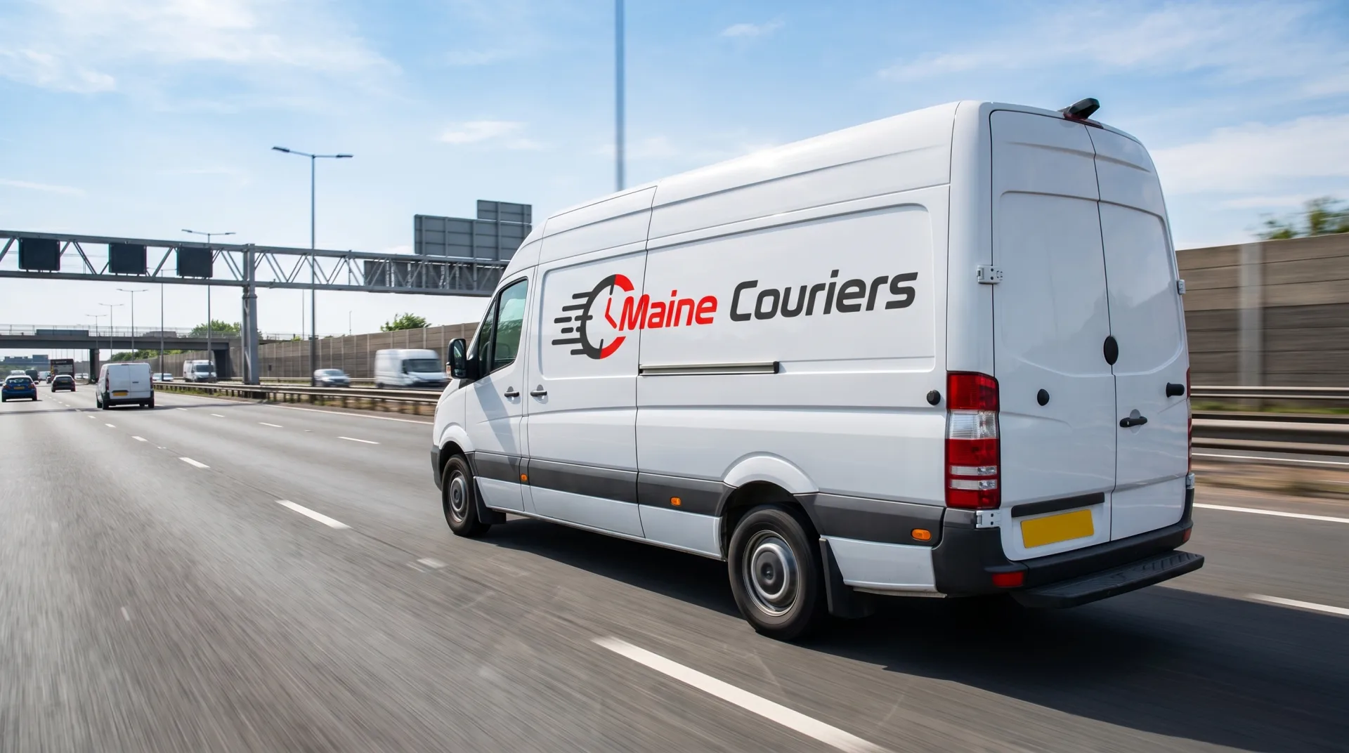 Maine Couriers dedicated courier vehicle