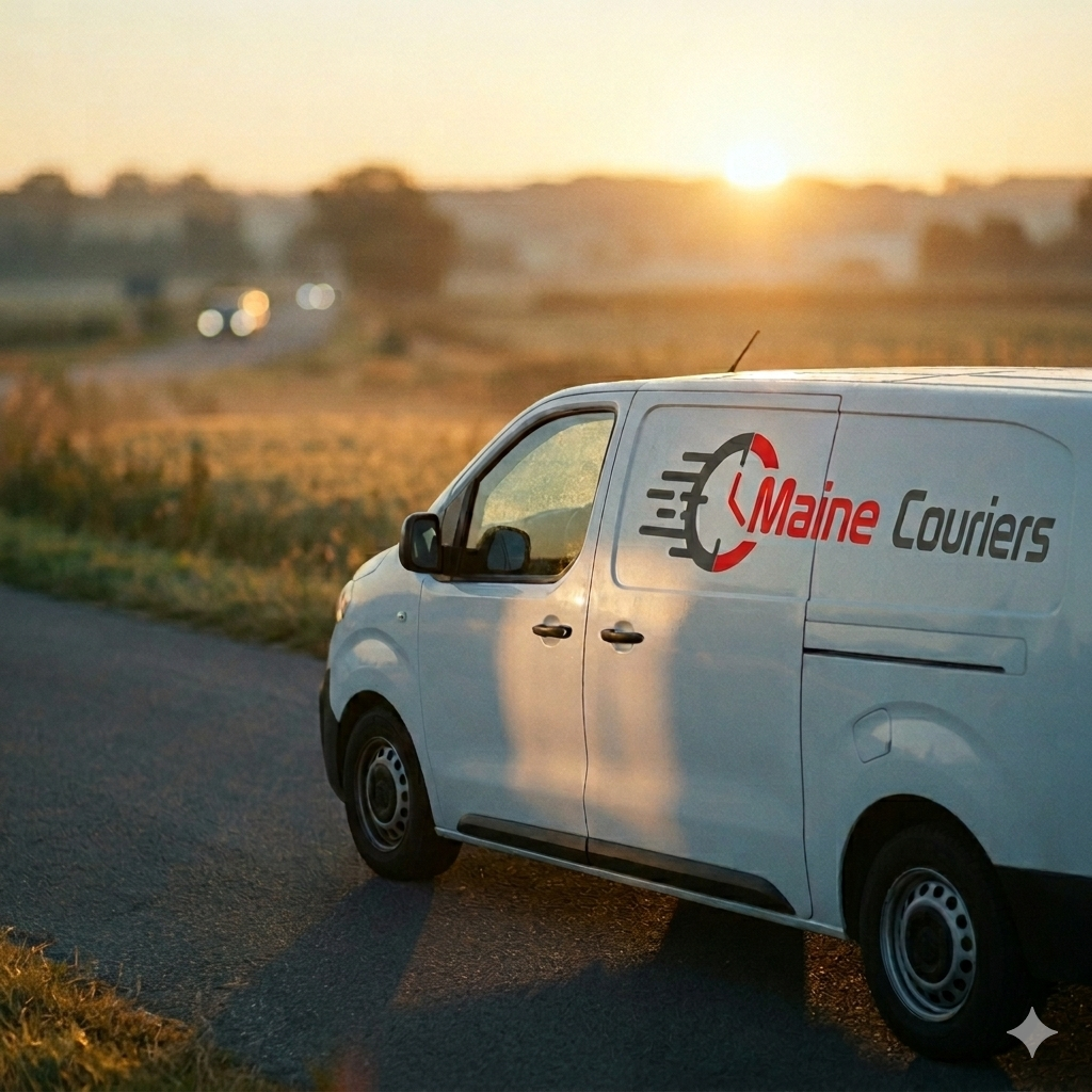 Maine Couriers Van